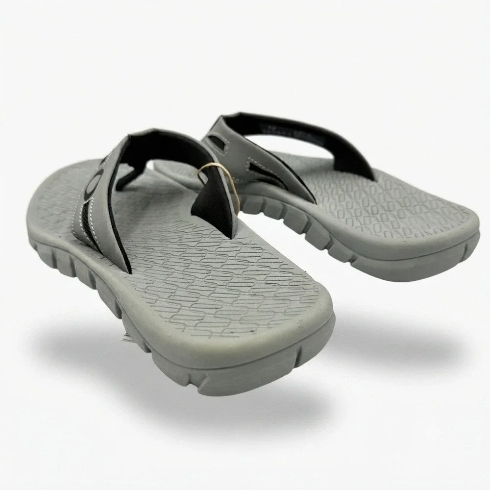 Oakley Operative Sandal 2.0 Mens Size 13 Stone Gray Sport Flip Flop **NEW**